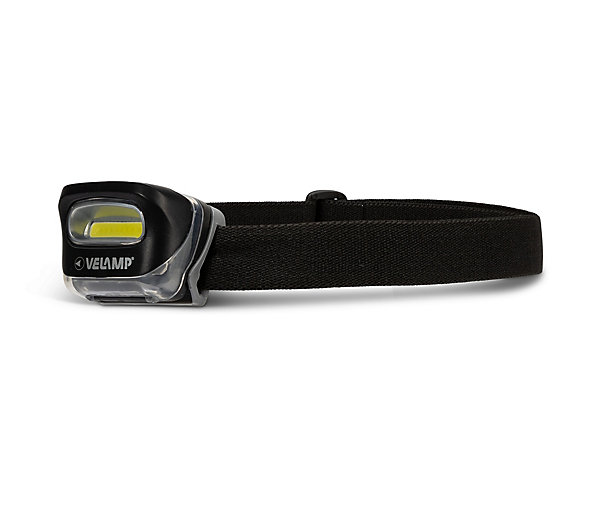 Lampe frontale 3W LED COB à piles