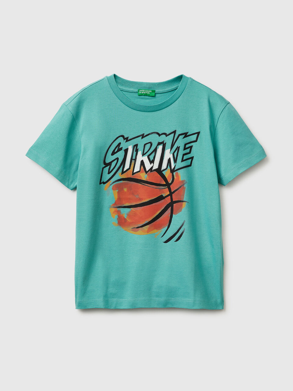 Organic cotton printed T-shirt