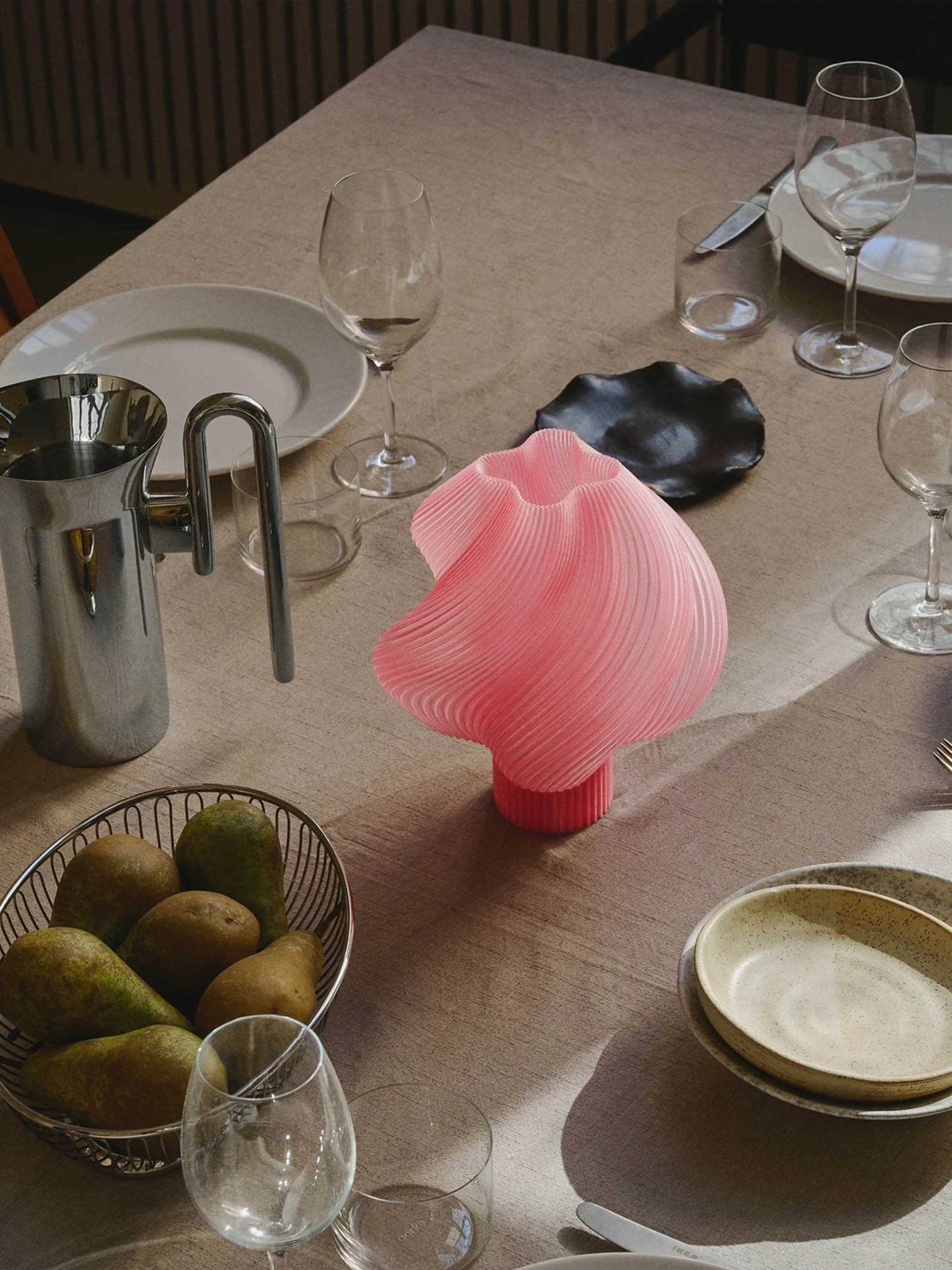 Mobile Tischlampe Soft Serve, dimmbar