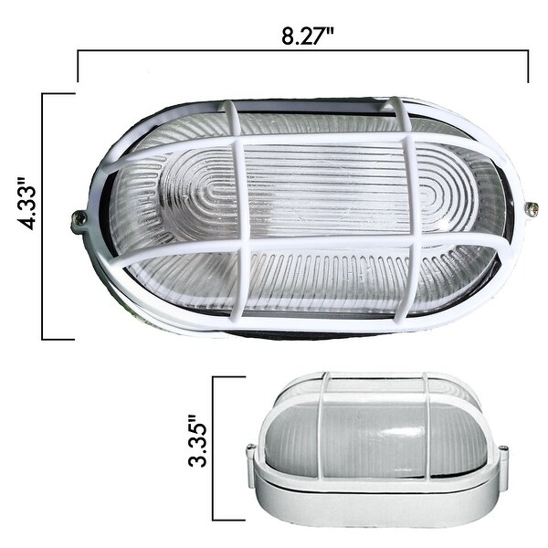 ALEKO Wall-Mounted Sauna Lamp 25 watts Moisture Heat Resistant