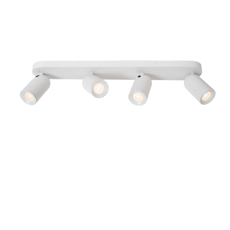 Spot LED Punch blanc GU10 4 x 35 W LUCIDE