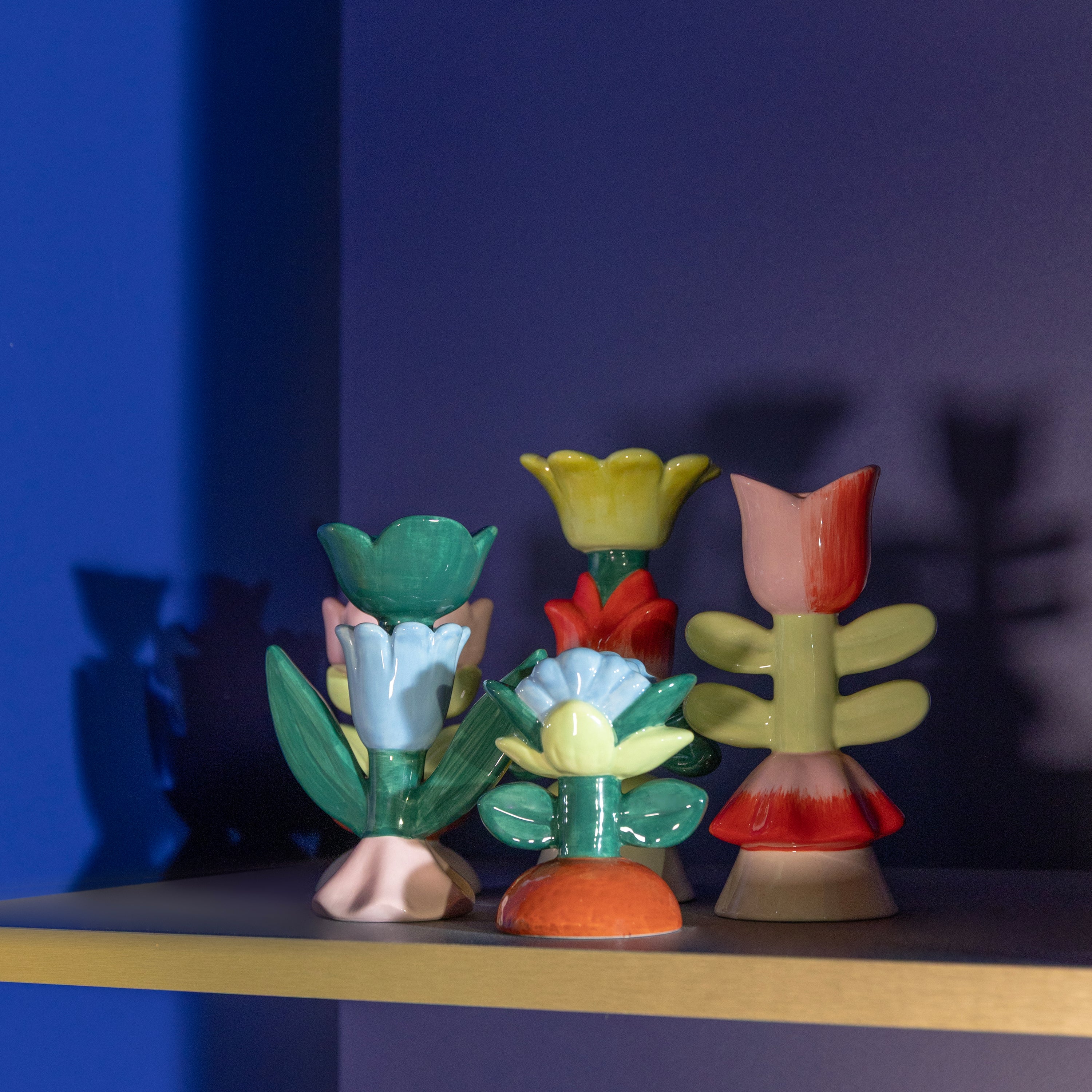 &k amsterdam Blume Kandelaar - Extra Large