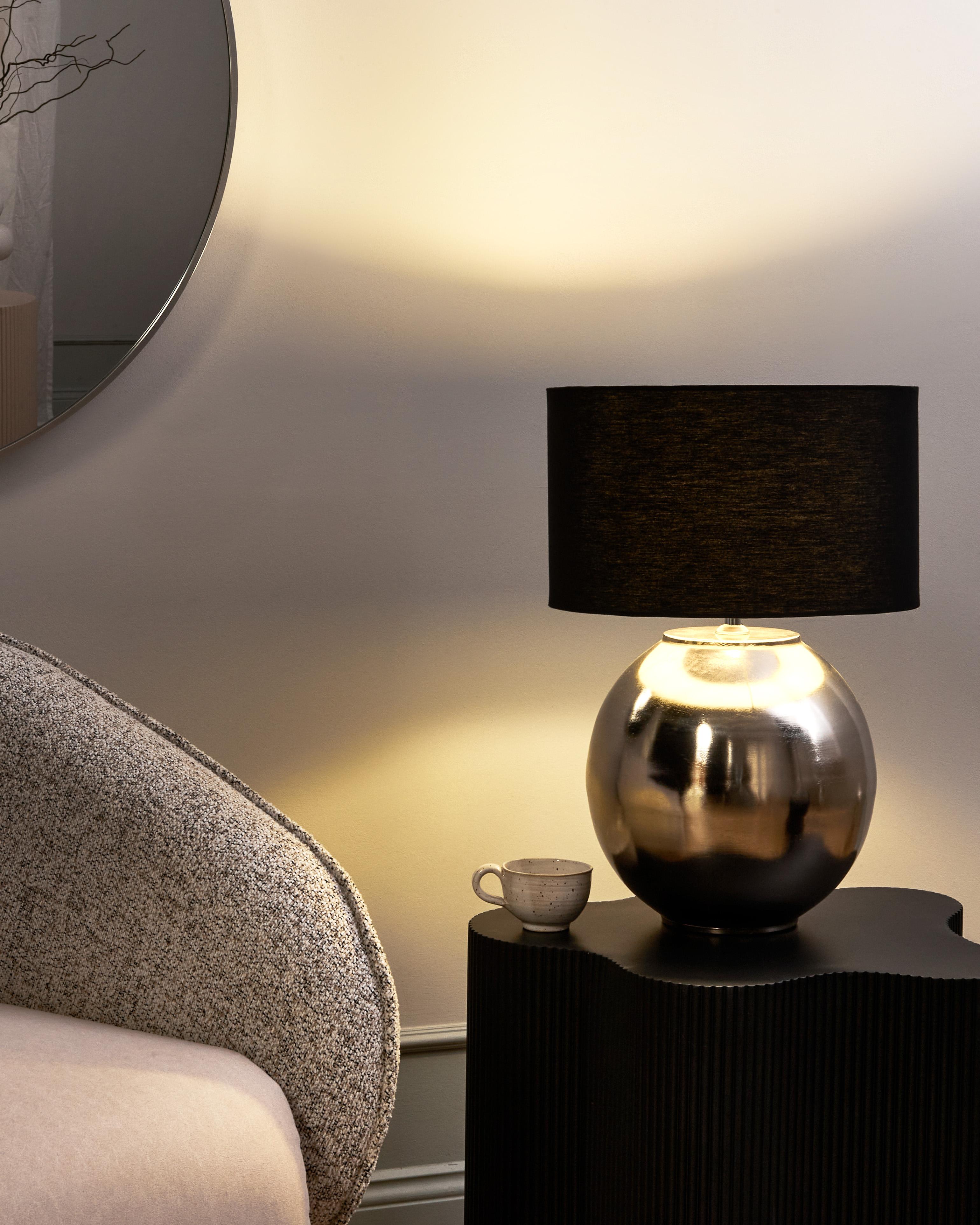 Table Lamp SOBRAMATI Metal Silver
