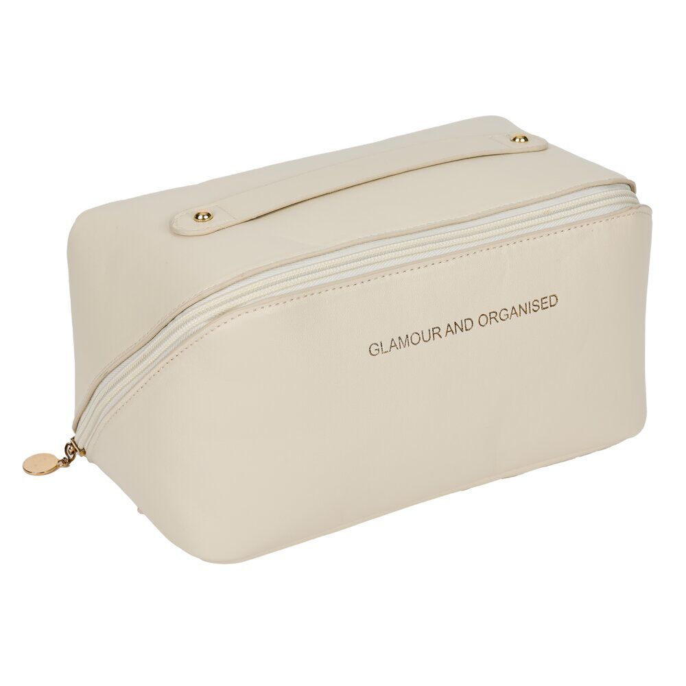 Trousse de toilette glamour 23,5x10,5x11cm (3 modèles)