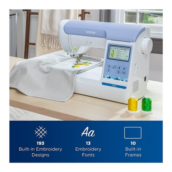 Brother Elite PE900 Large Embroidery Machine with Wireless LAN Connection