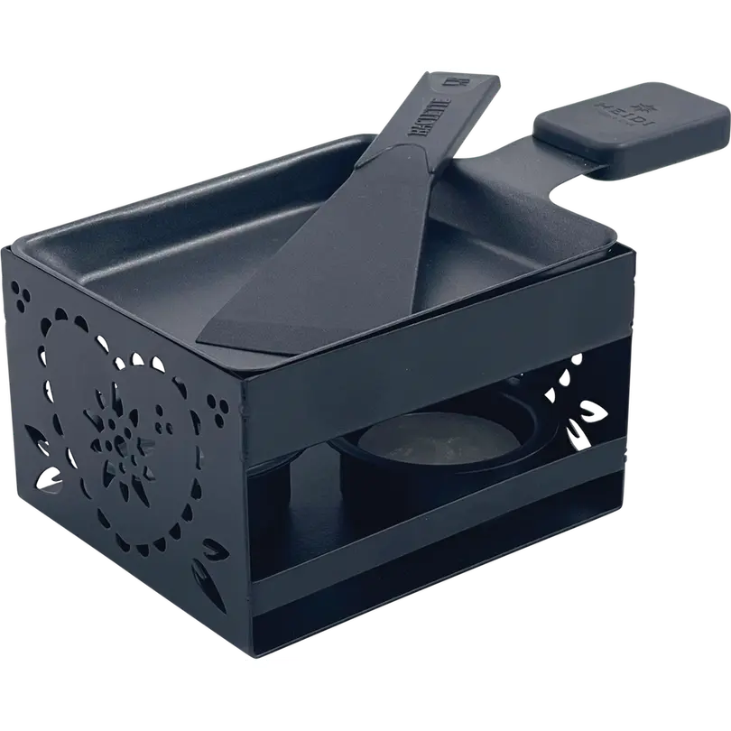 Raclette-Set 2er-Set Mini Coeur Folk