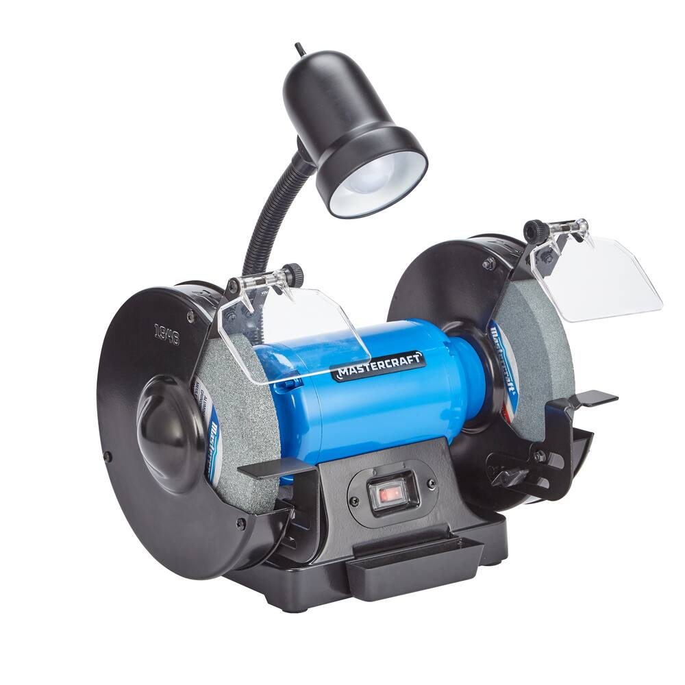 Mastercraft 4.8A Bench Grinder, 8-in