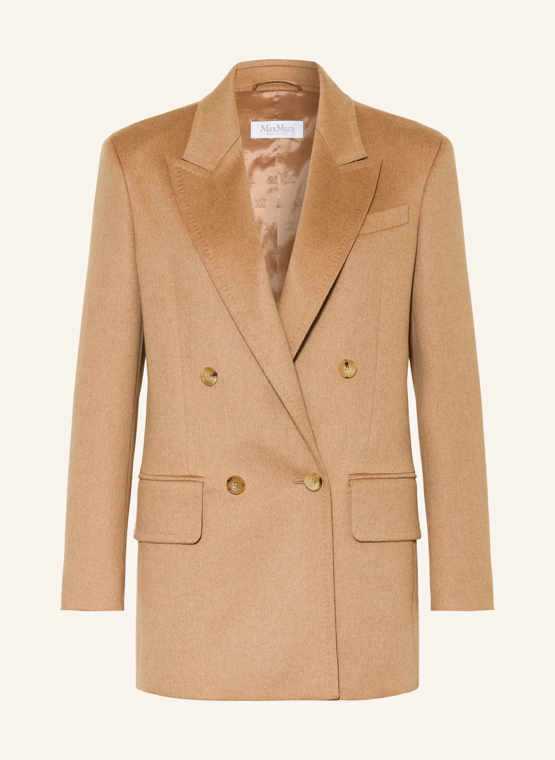 Max Mara Blazer OLIMPIA aus Kamelhaar
