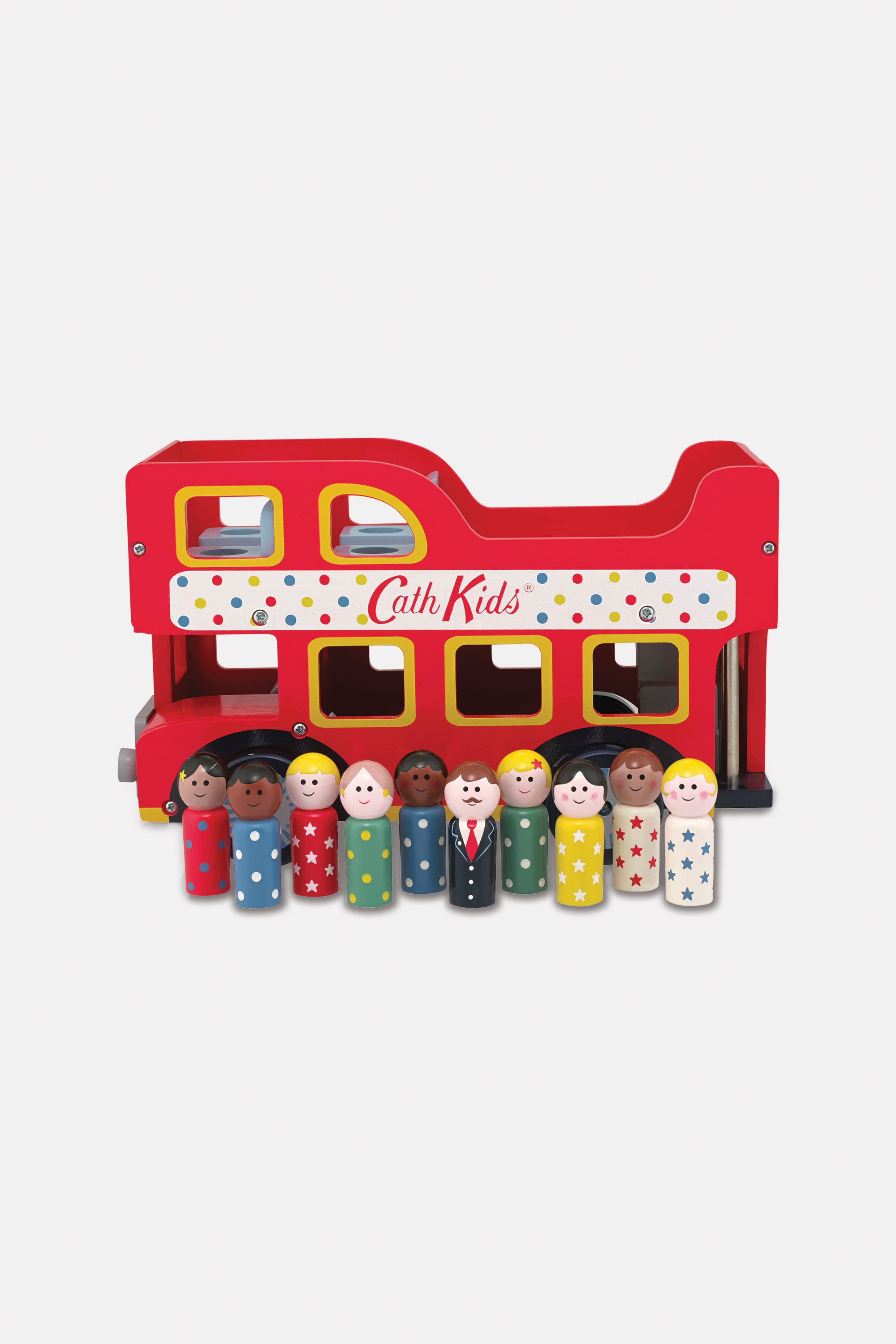 Kids Wooden London Bus