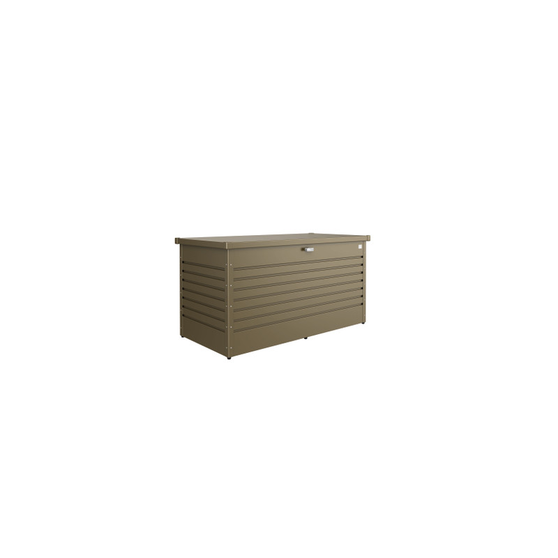 Coffre de jardin bronze 1,6 x 0,79 x 0,83 m BIOHORT