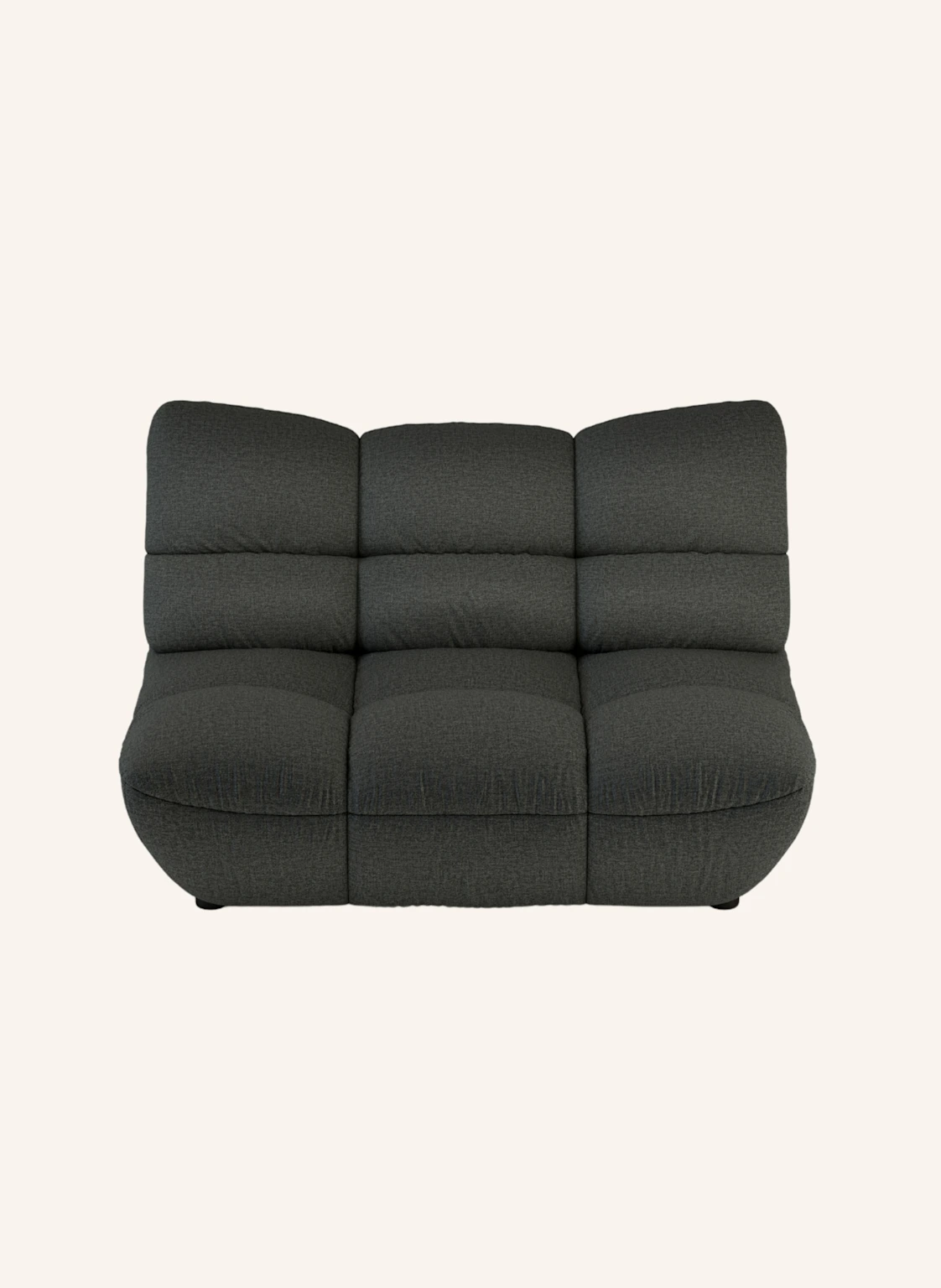 nydo 2-Sitzer Sofa POMODORO Flachgewebe