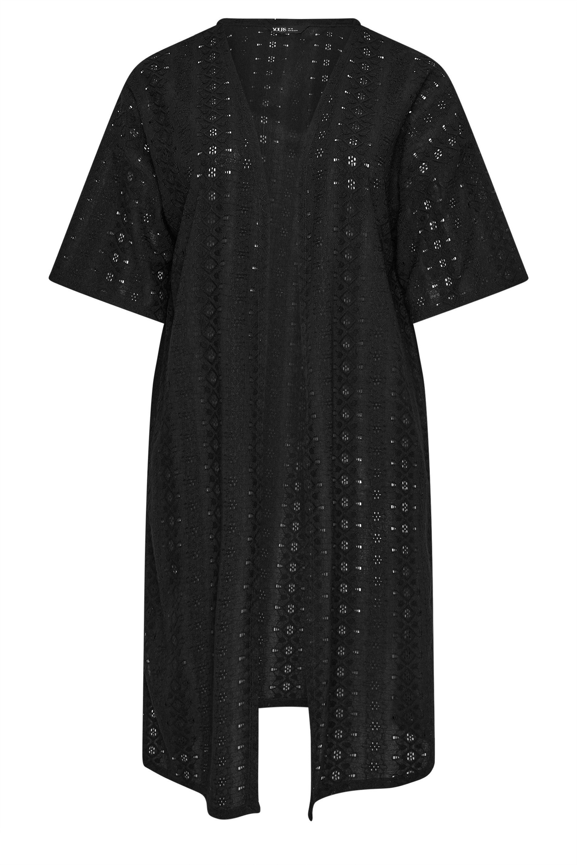 Yours Broderie Anglaise Kimono