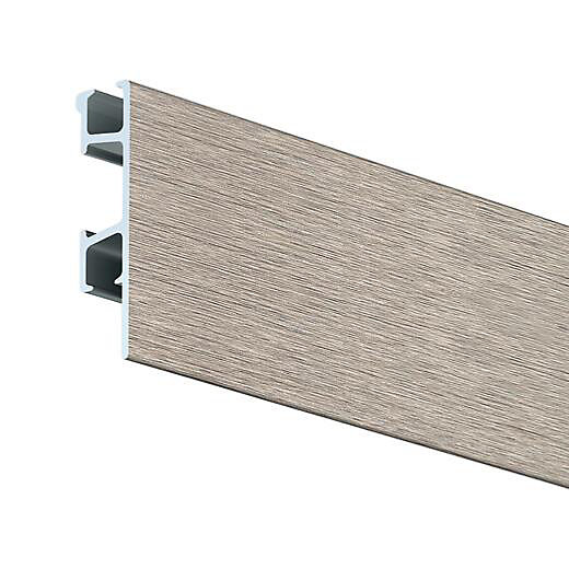Cimaise Click Rail Pro 200cm - Cimaise Tableau Artiteq Gris , Pack de 5 rails
