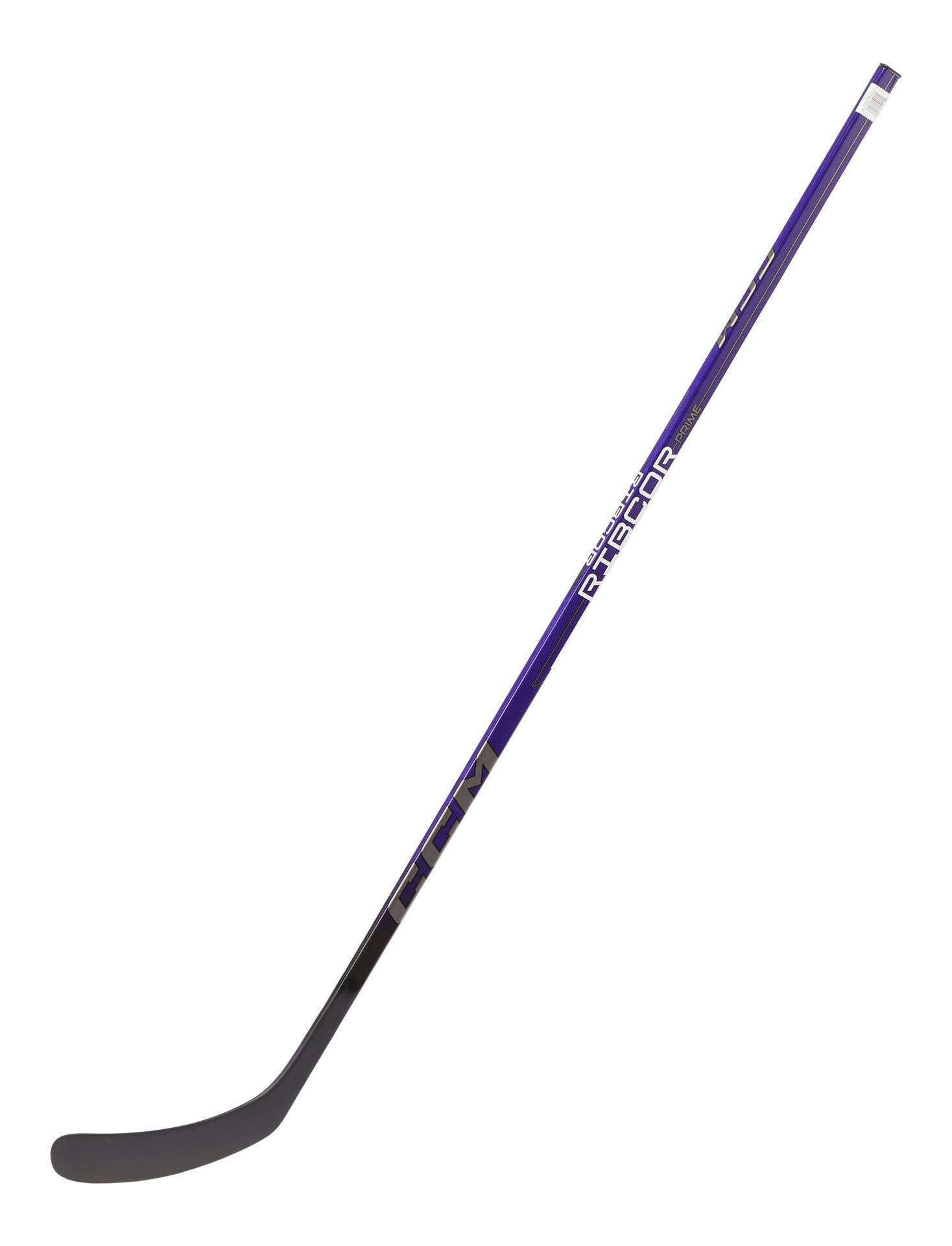 CCM Ribcor Prime Composite Hockey Stick, Senior, Purple/Black