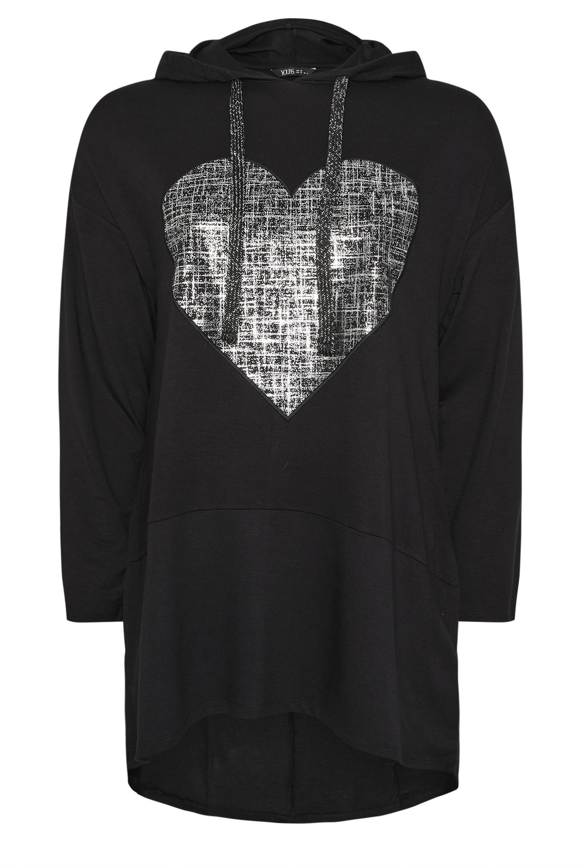 Yours Heart Longline Hoodie.