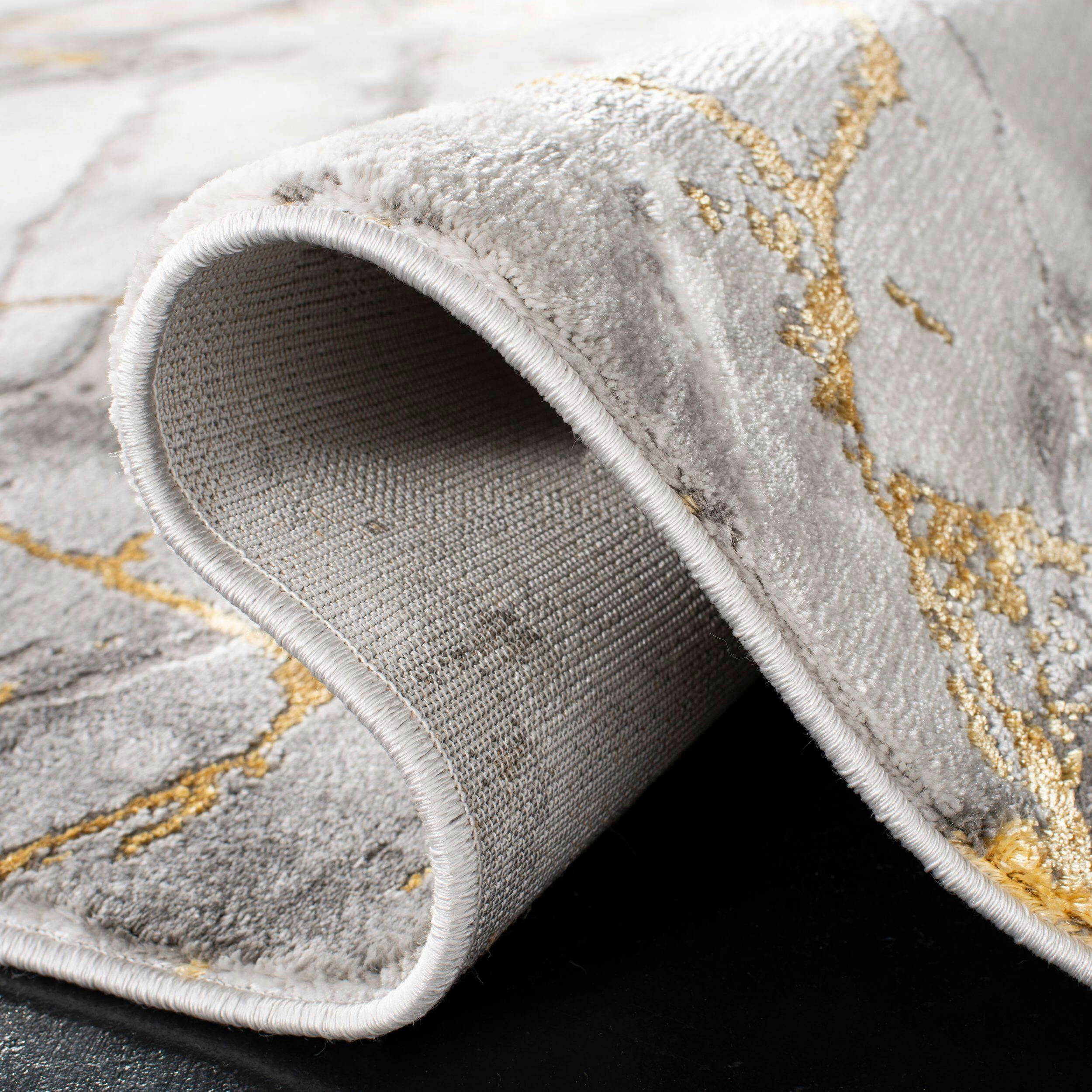 Safavieh Craft 877 Rug, Grey/Gold
