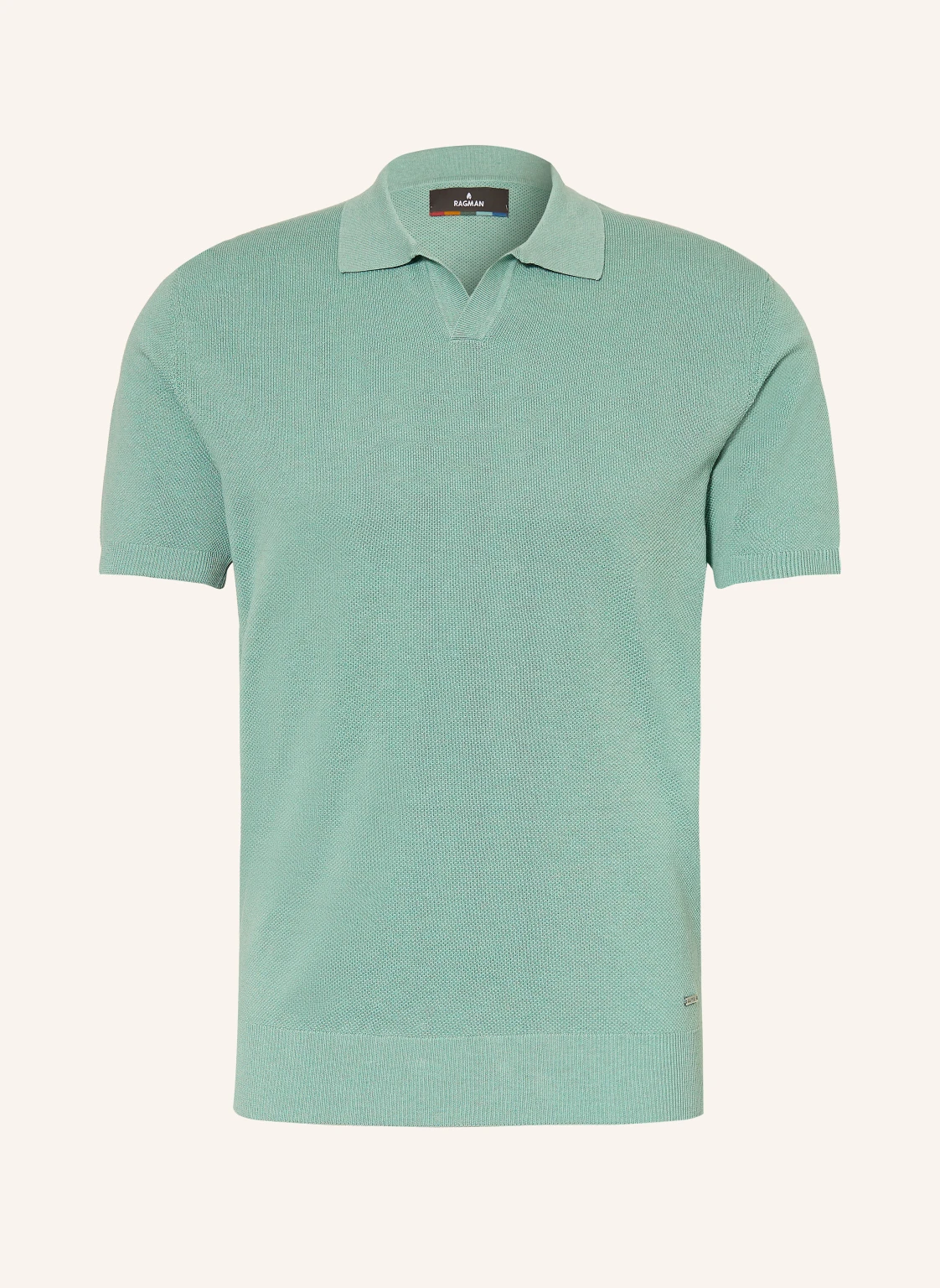 RAGMAN Strick-Poloshirt