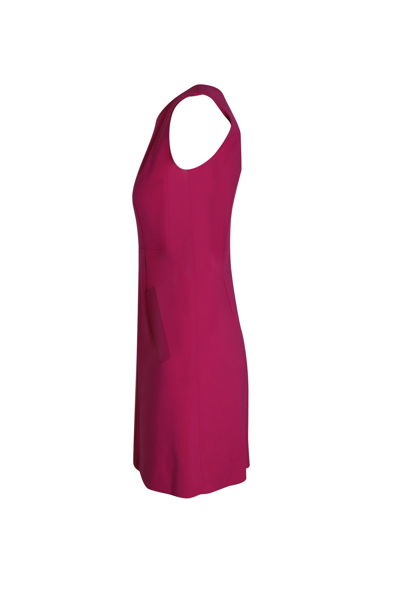 Diane Von Furstenberg Preloved Sleeveless Carpreena Mini Dress in Pink Rayon