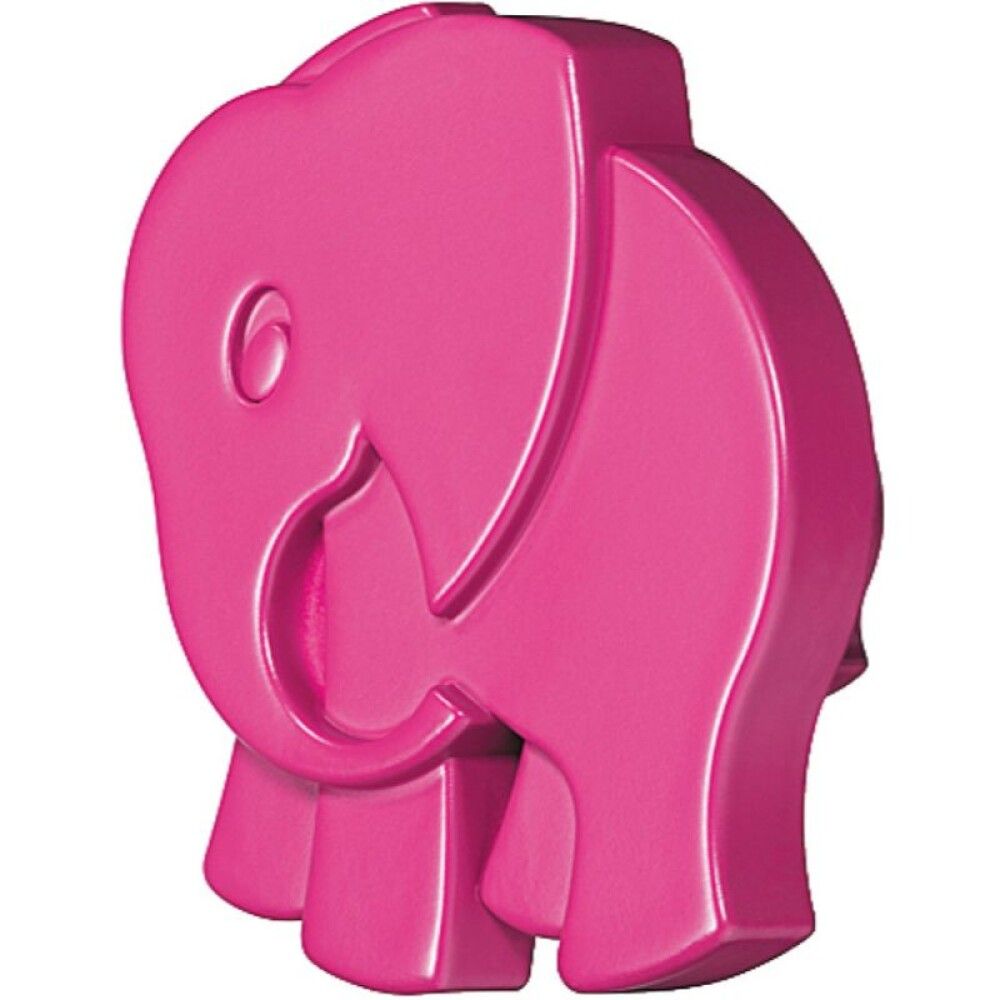 MØBELKNOTT ELEFANT 52X25MM ROSA