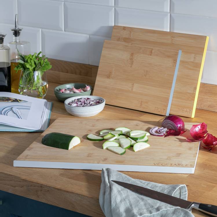 Habitat Bamboo Chopping Boards - Pack of 3