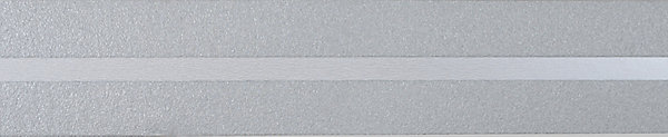 Bordure adhésive vinyle expansé Scabra GoodHome argent