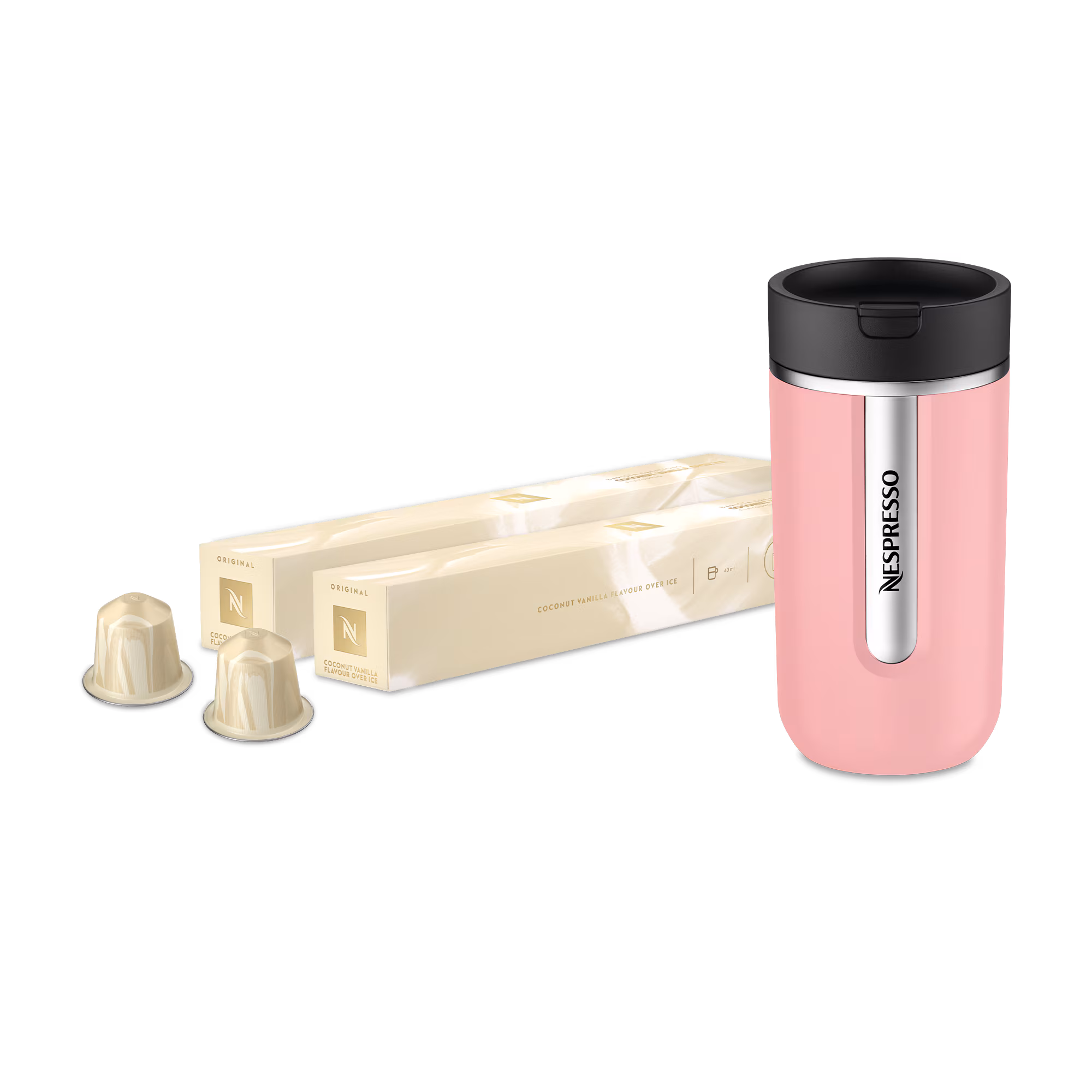 Pink Coconut Vanilla to Go Bundle - Nespresso