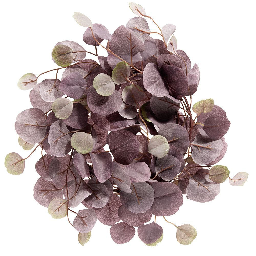 Guirlande artificiel eucalyptus marron L180cm