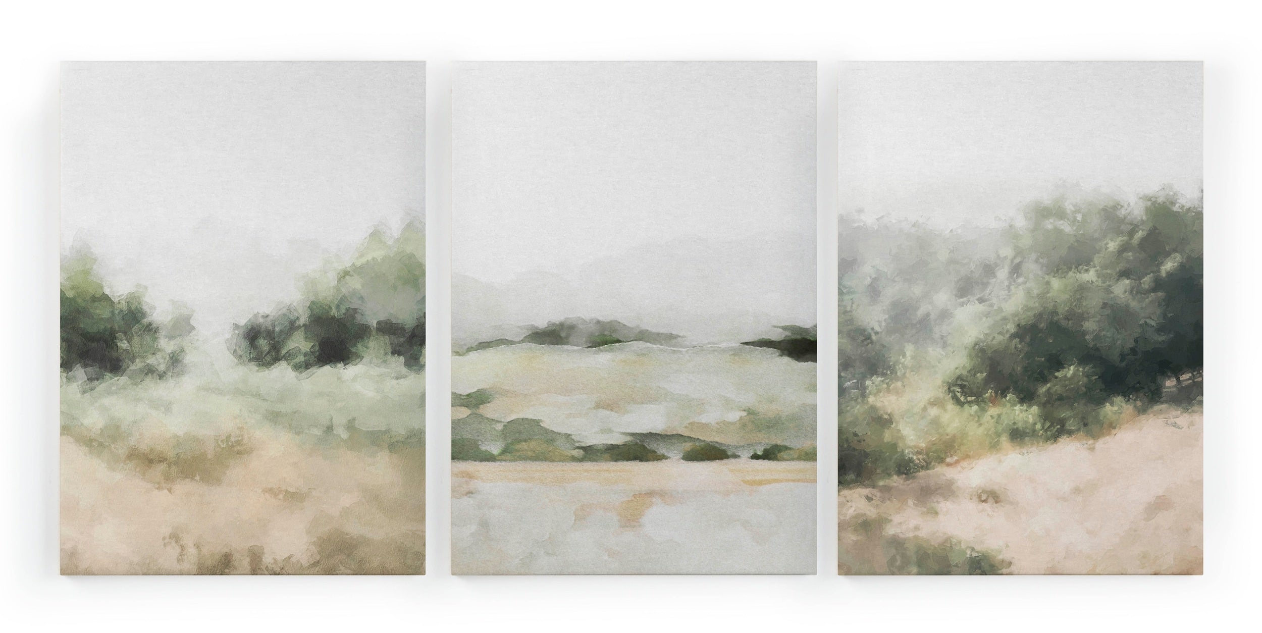 Set 3 Canvas 60x40 Natuur