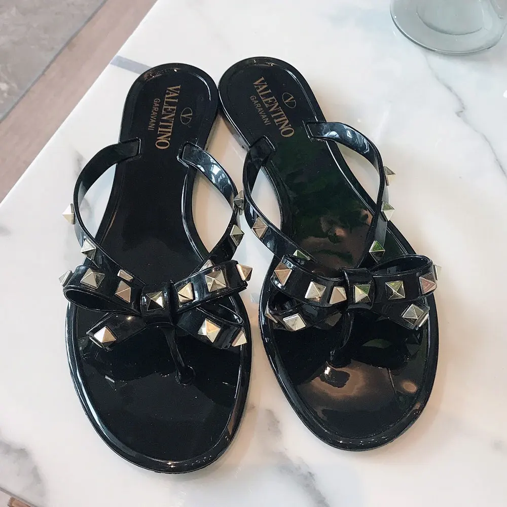 Valentino Rockstud Casual Flip flops Slide Sandal
