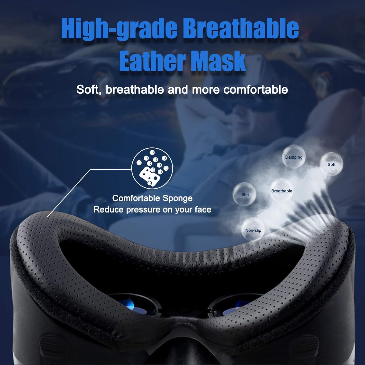 VR Headset with Controller Adjustable 3D VR Glasses Virtual Reality Headset HD Blu-ray Eye Protected Support 5~7 Inch for Phone/Android (Black)