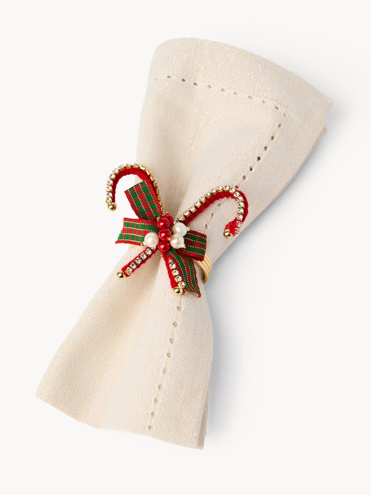 Porta tovagliolo a candy canes