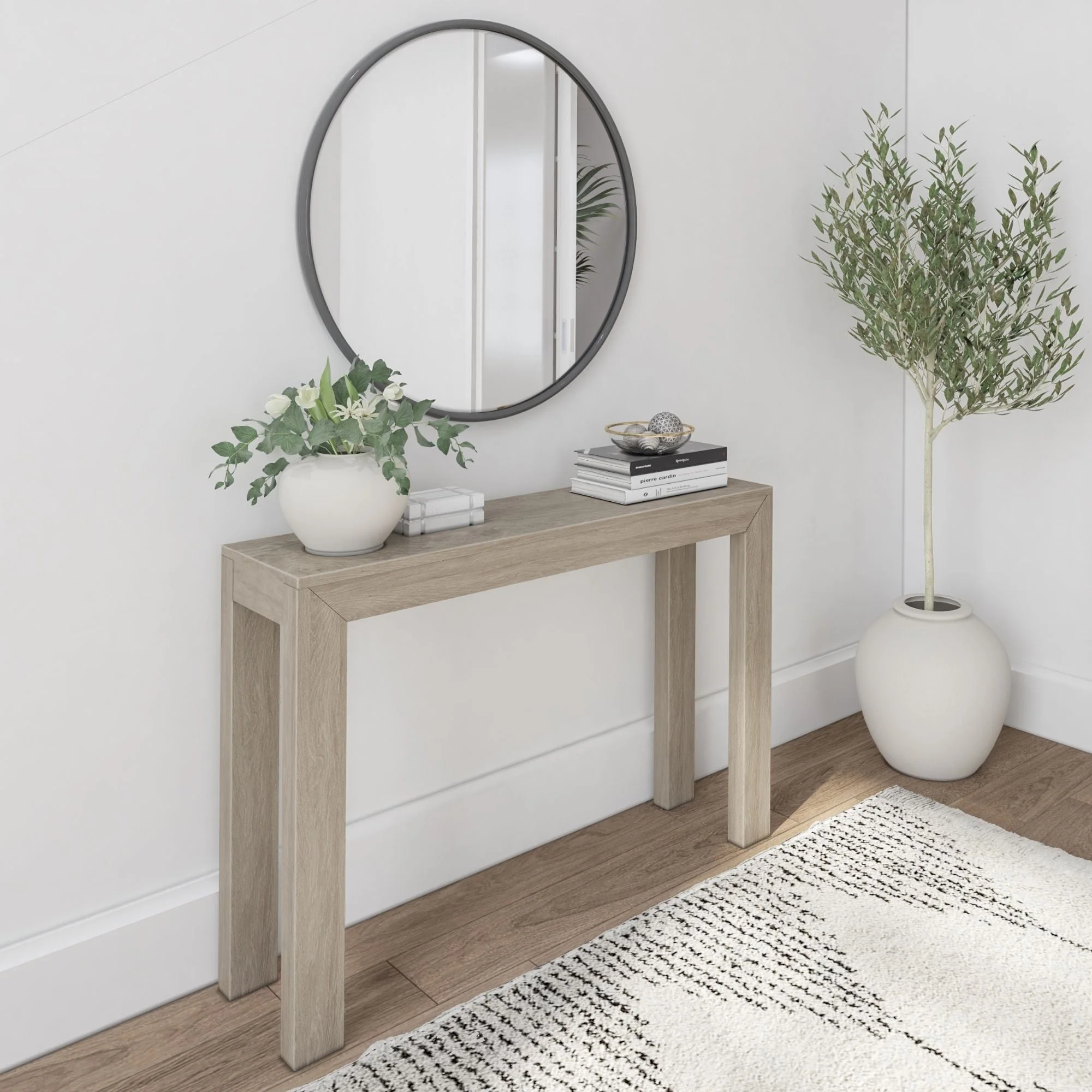 Plank and Beam Modern Console Table - 46