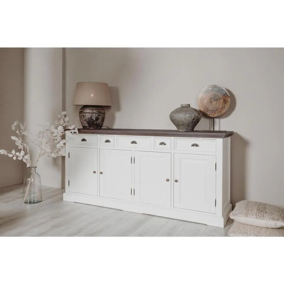 Tower Living - Fleur dressoir - 200 cm - wit