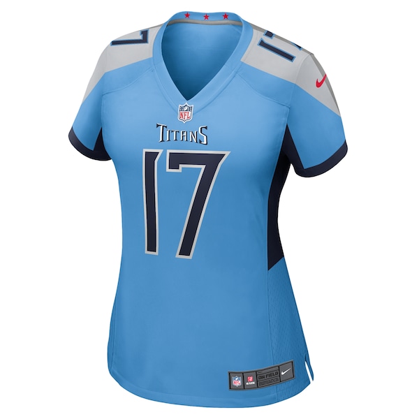Chimere Dike Tennessee Titans Nike Women's Team Game Jersey -  Light Blue