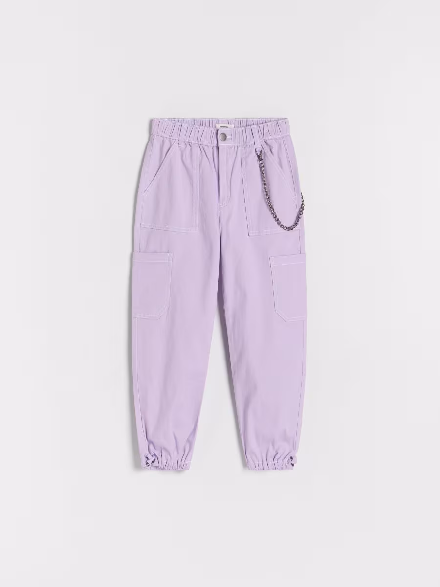 Trousers With Chain Detail
