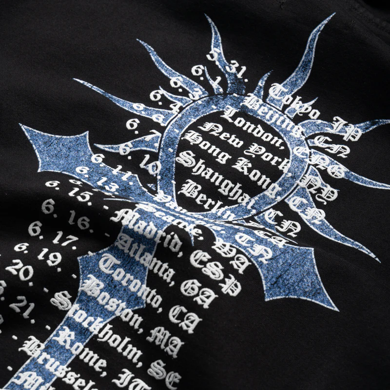 Revenge Chrome Reaper Hoodie - Black