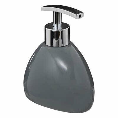DOZOWNIK DO MYDŁA Colors 300 ml szary CERAMICZNY