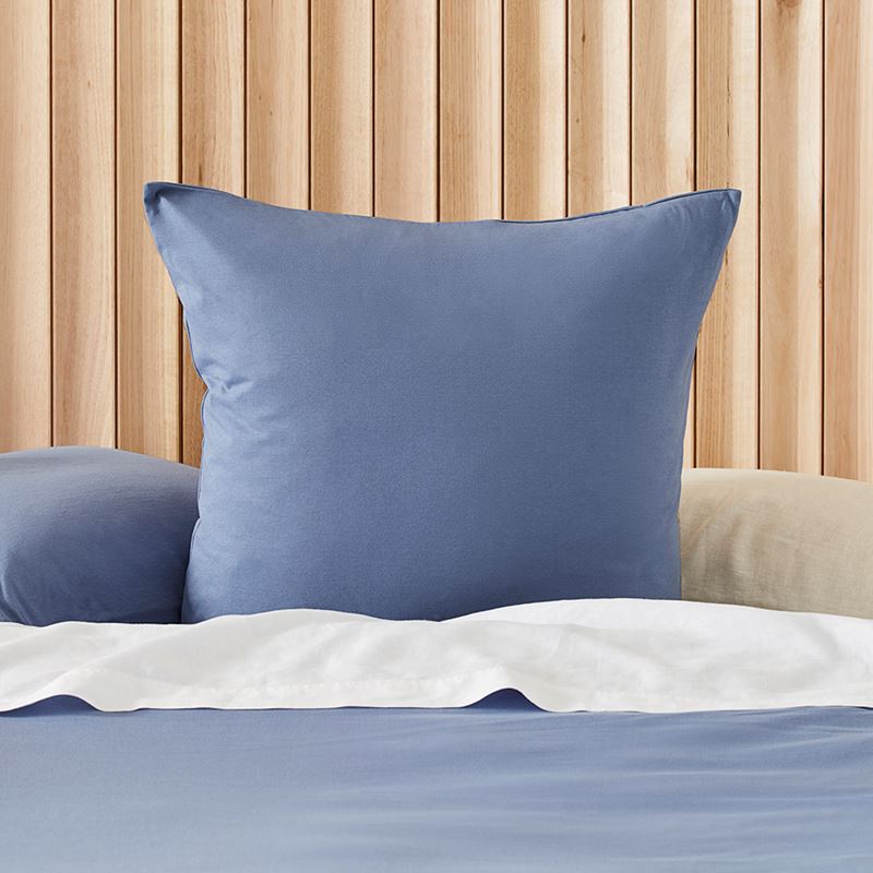Ultra Soft Jersey True Blue Quilt Cover Separates