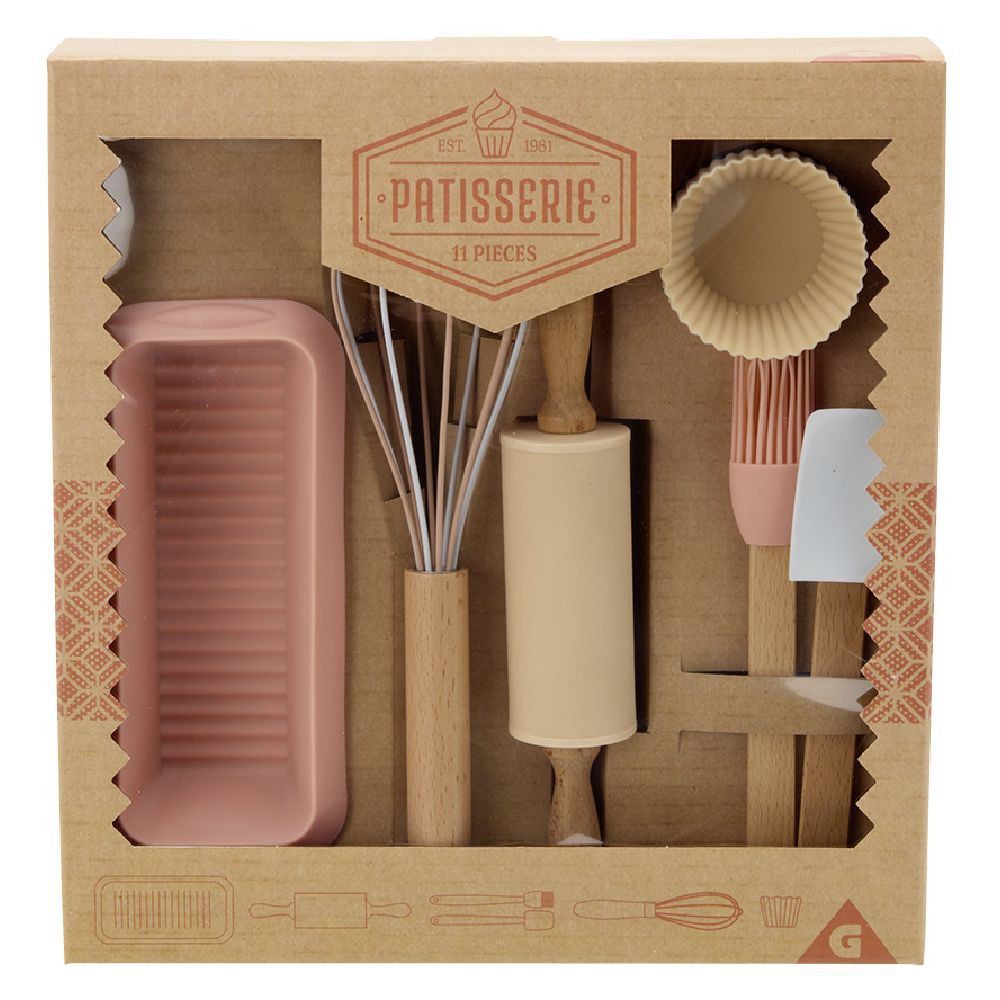 Coffret pâtisserie en bois pour enfant