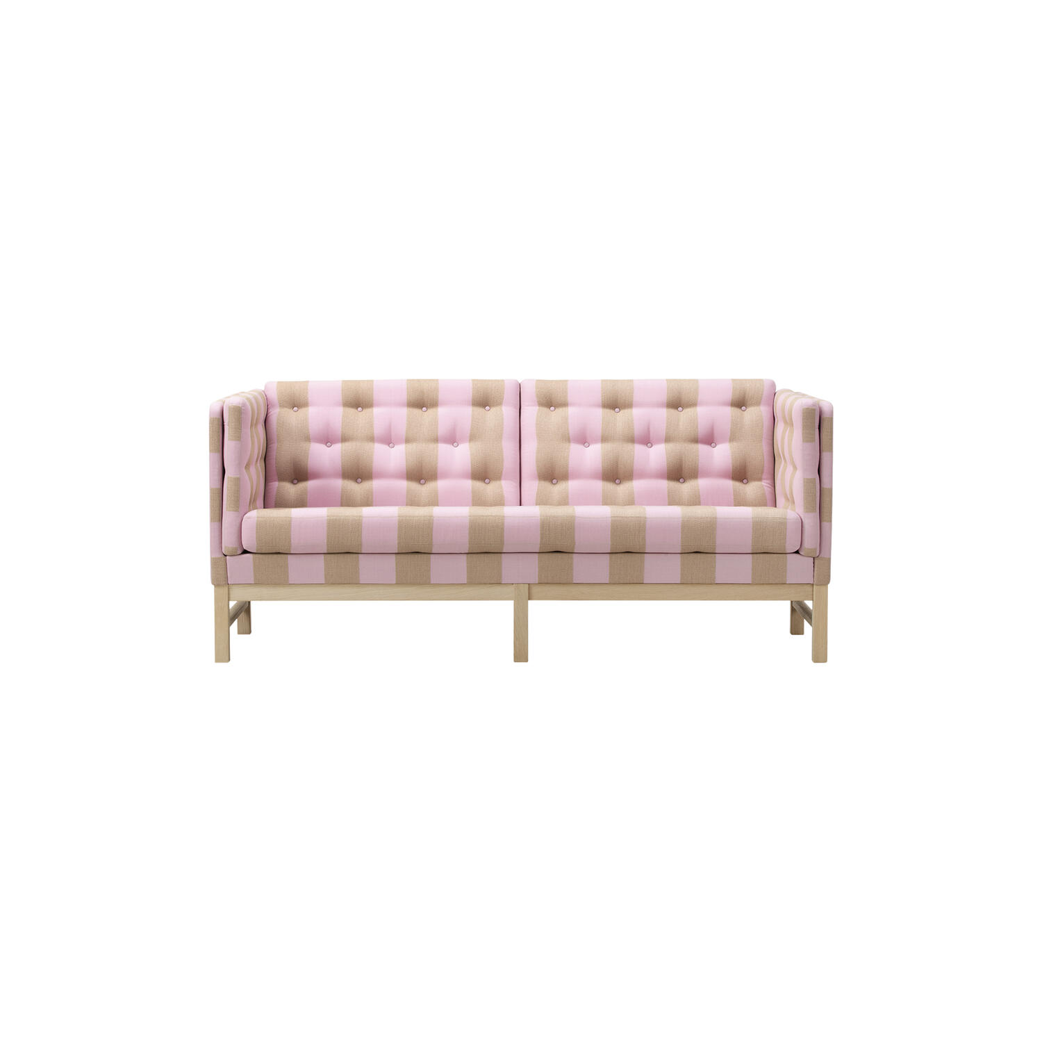 EJ315 2,5 pers. sofa, Reflex 639/soap treated oak