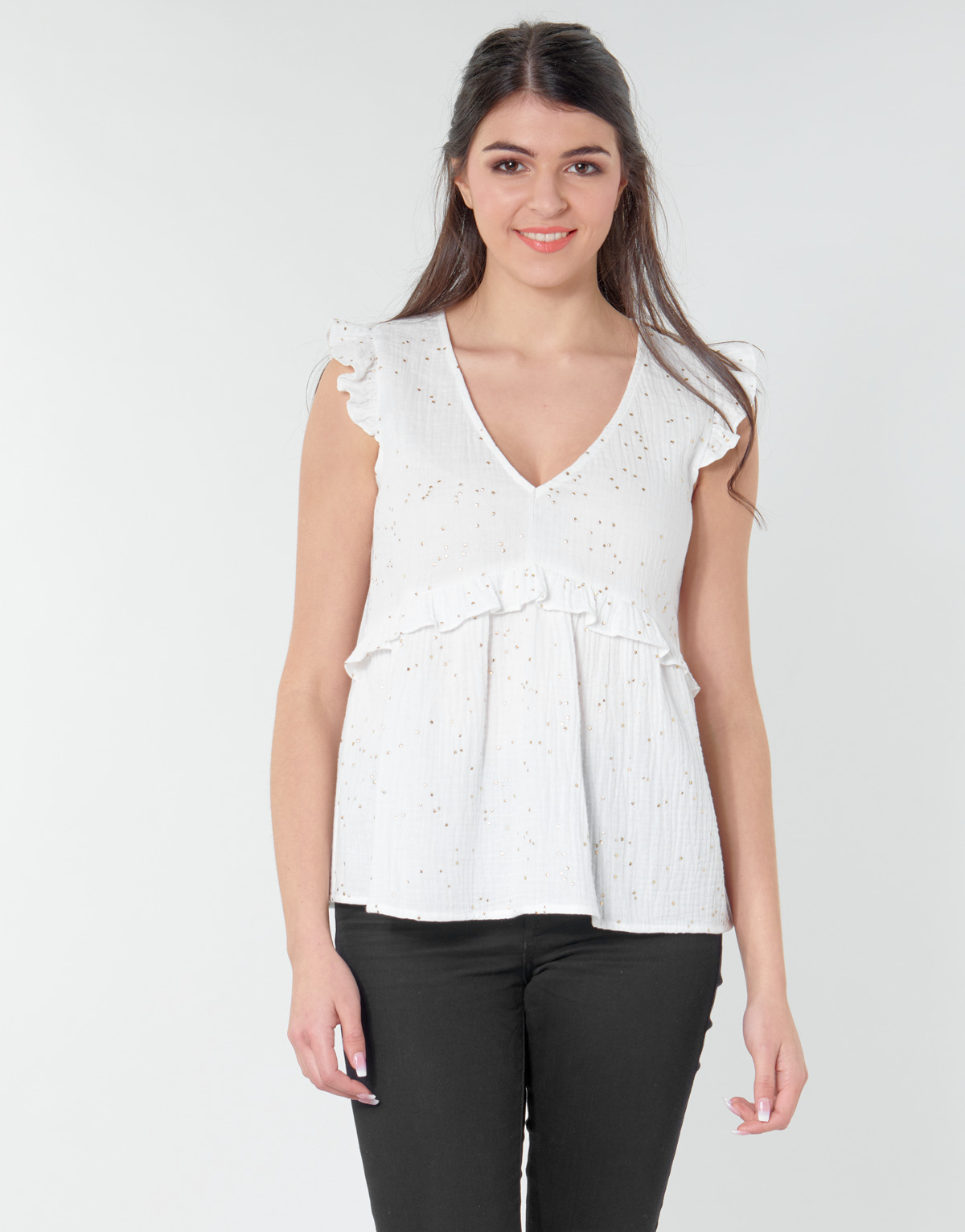 Betty London - MOUDINE - White / Gold