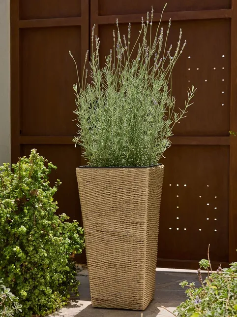 Plantekurv KUBB B36xL36xH70 natur