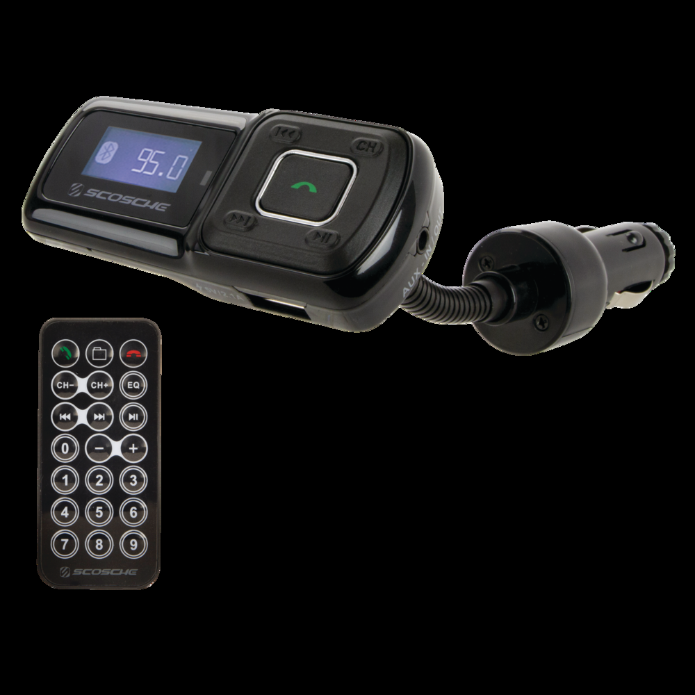 Scosche BTFREQ Universal Bluetooth FM Transmitter Hands Free, for Vehicles
