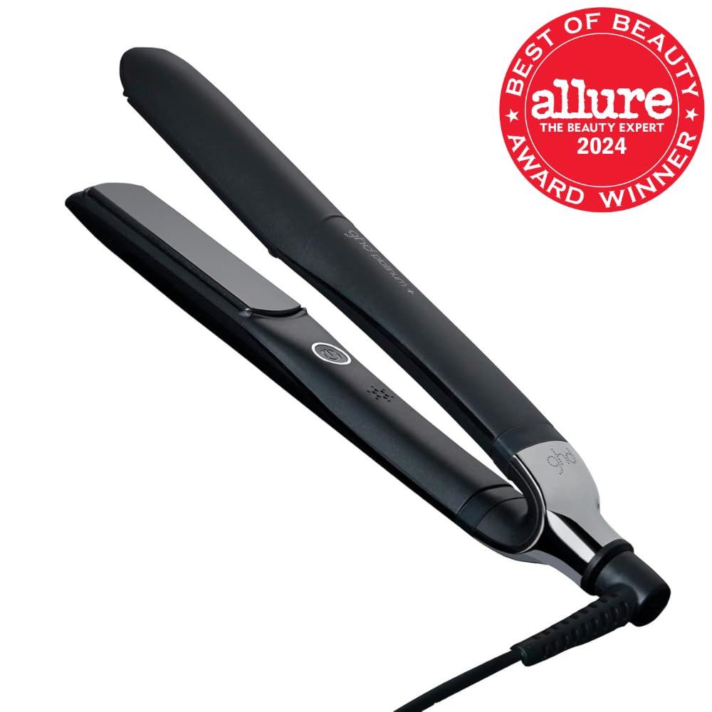 ghd Platinum+ Styler ― 1 Flat Iron Hair Straightener, Professional Ceramic Hair Styling Tool for Stronger Hair, More Shine, & More Color Protection