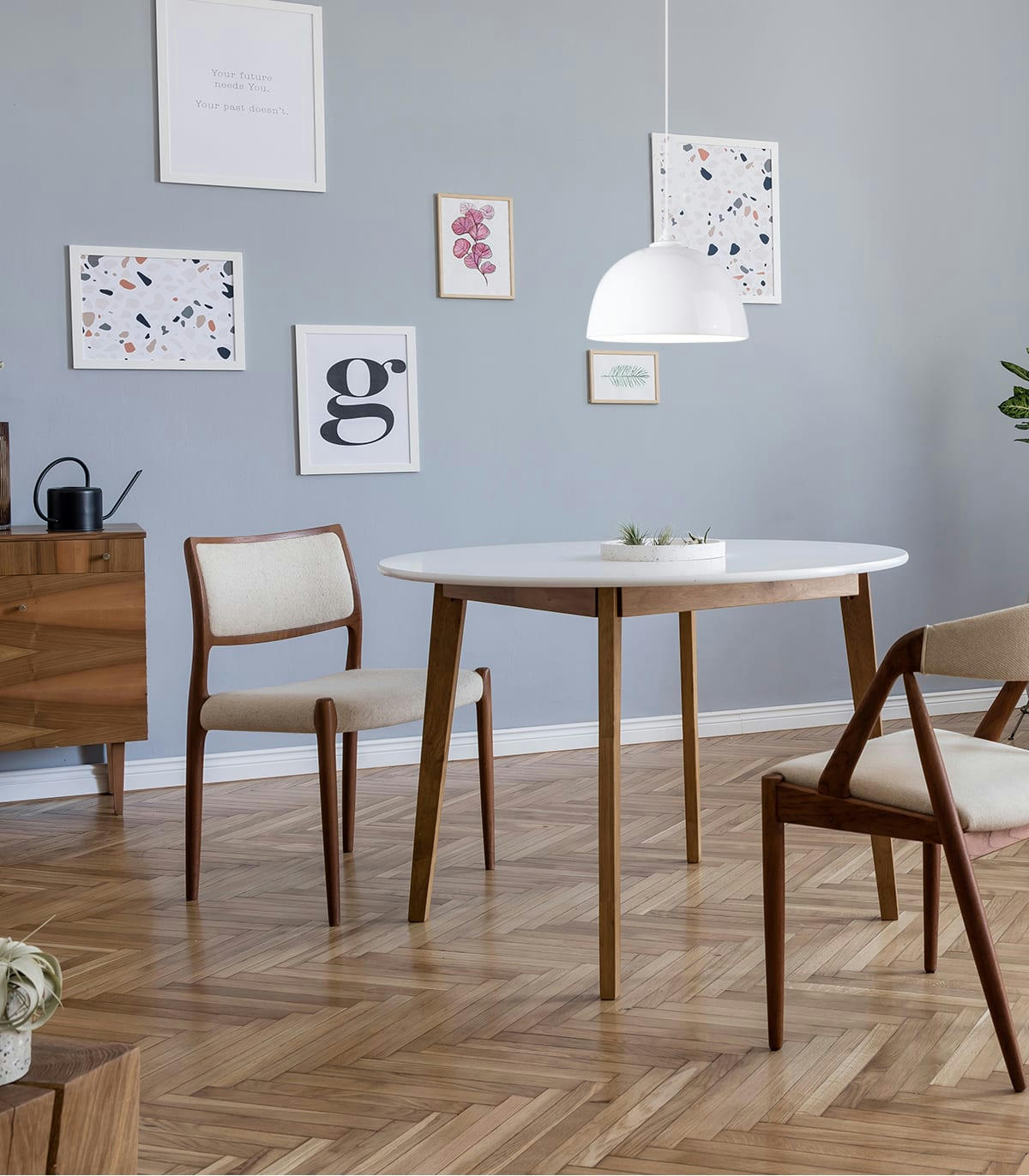 ROSA - Suspension en céramique blanc d. 30 cm