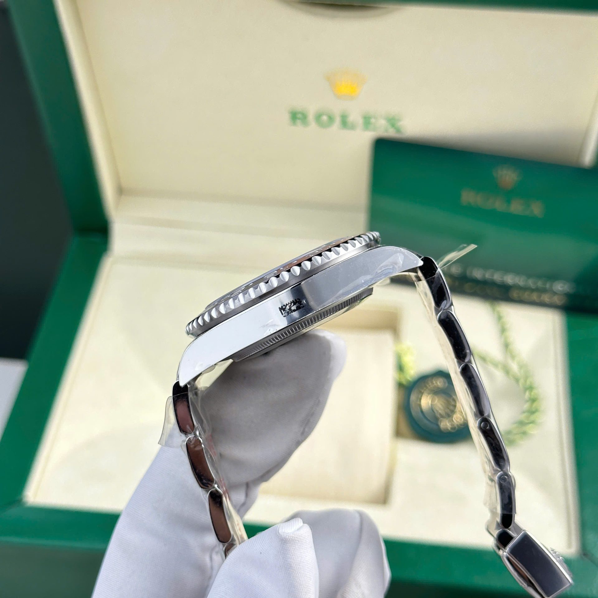 Rolex GMT-Master II 126710BLRO Pepsi 904L Steel Black Dial 40mm Oyster Super Clone