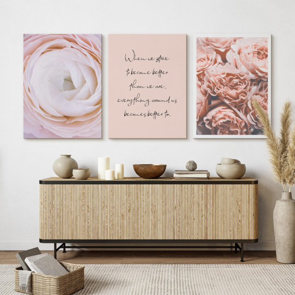 Obrazy Do Salonu Canvas Delikatne Piwonie