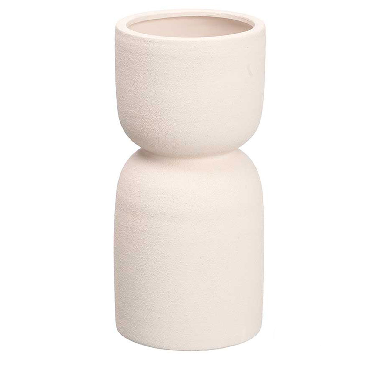 Jarra branco em cerâmica 27cm