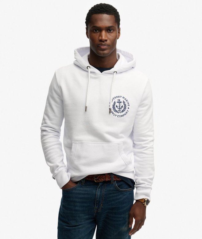 Lo-Fi Dockside Embroidered Hoodie