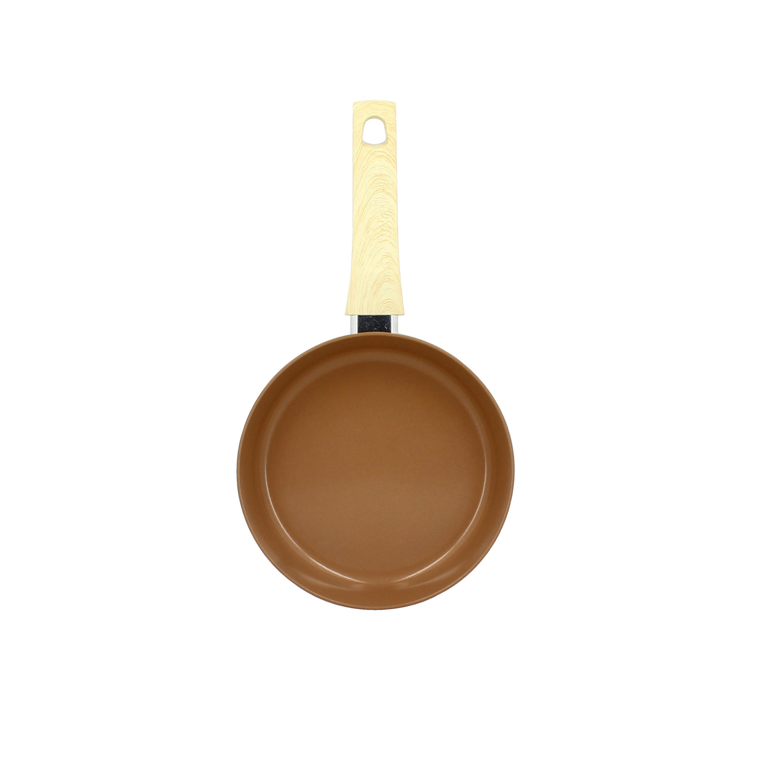 COLORAMA - Poêle en aluminium Ø20cm noisette - compatible induction